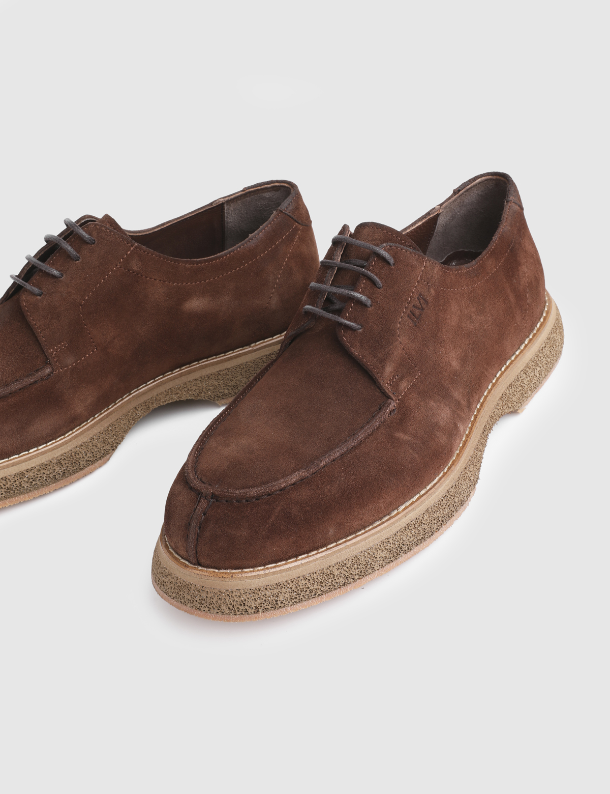 Bondagi Brown Suede Leather Men's Oxford
