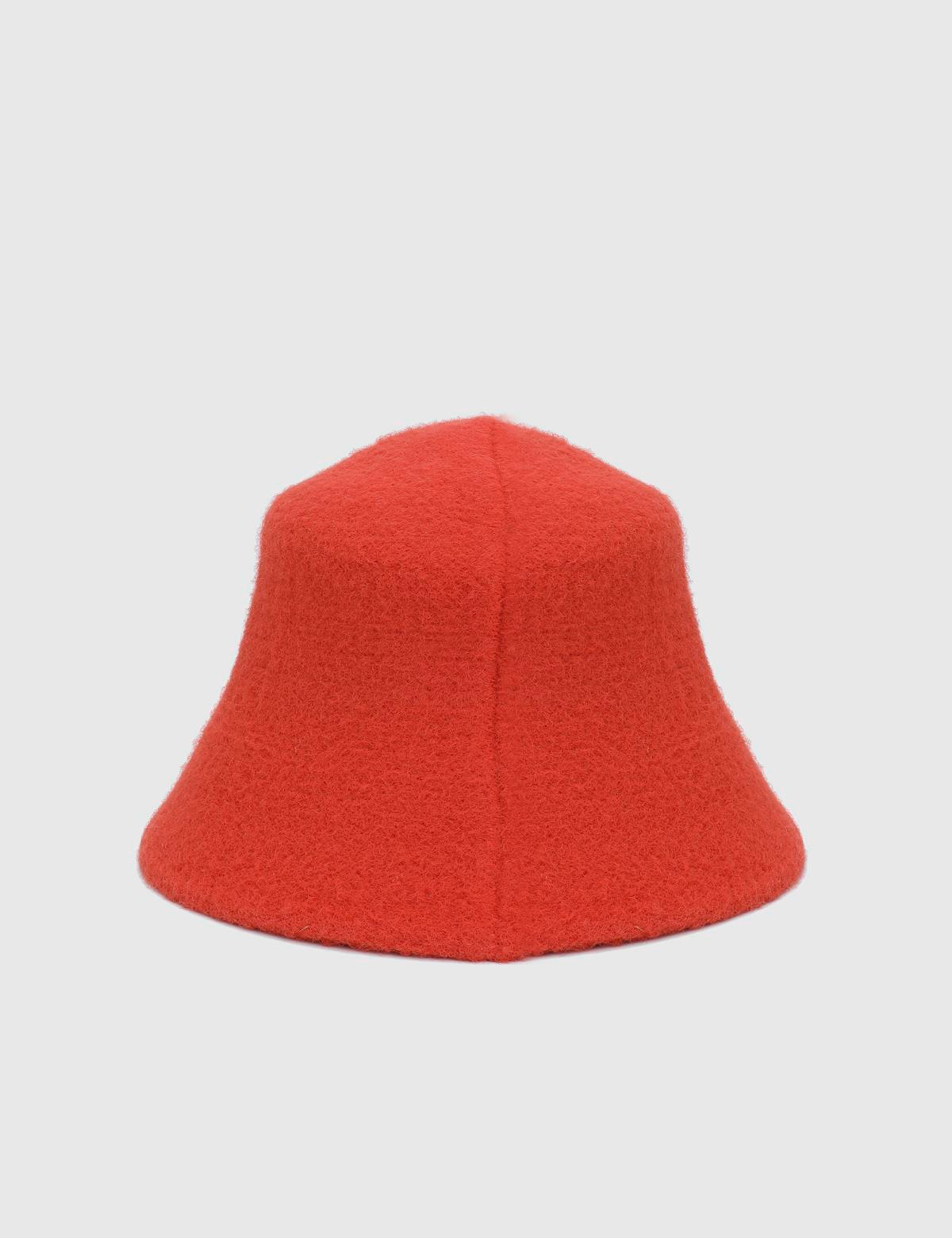 Bravina Orange Women's Faux Fur Hat