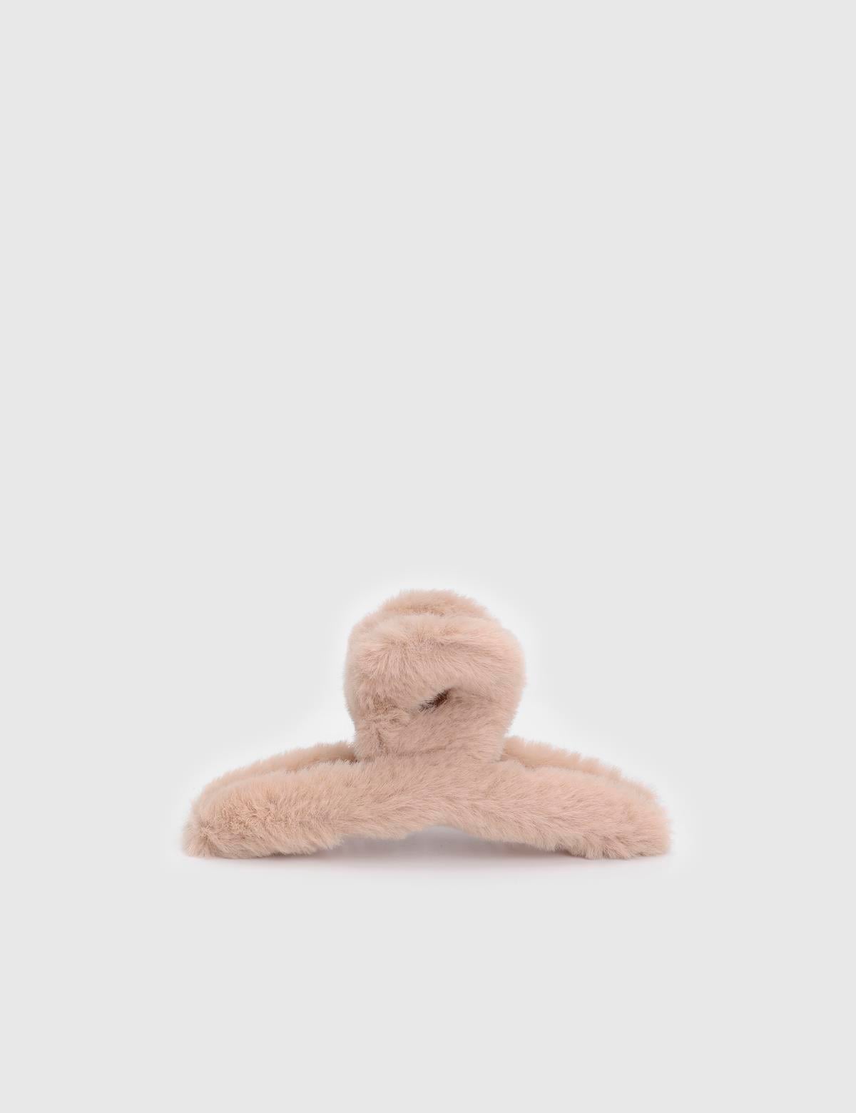 Briele Beige Women's Hair Claw Clip