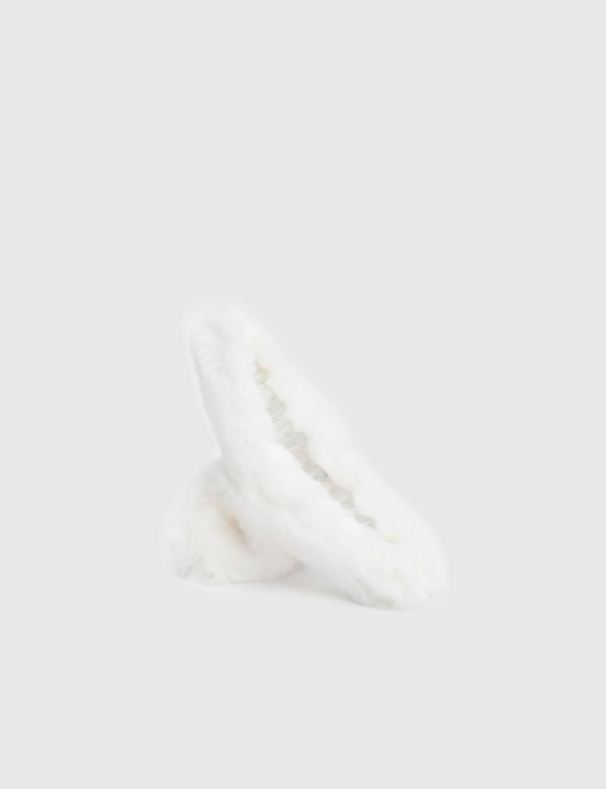 Briele White Women's Hair Claw Clip
