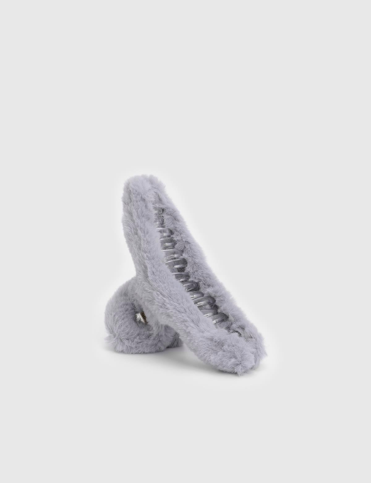 Briele Grey Women's Hair Claw Clip