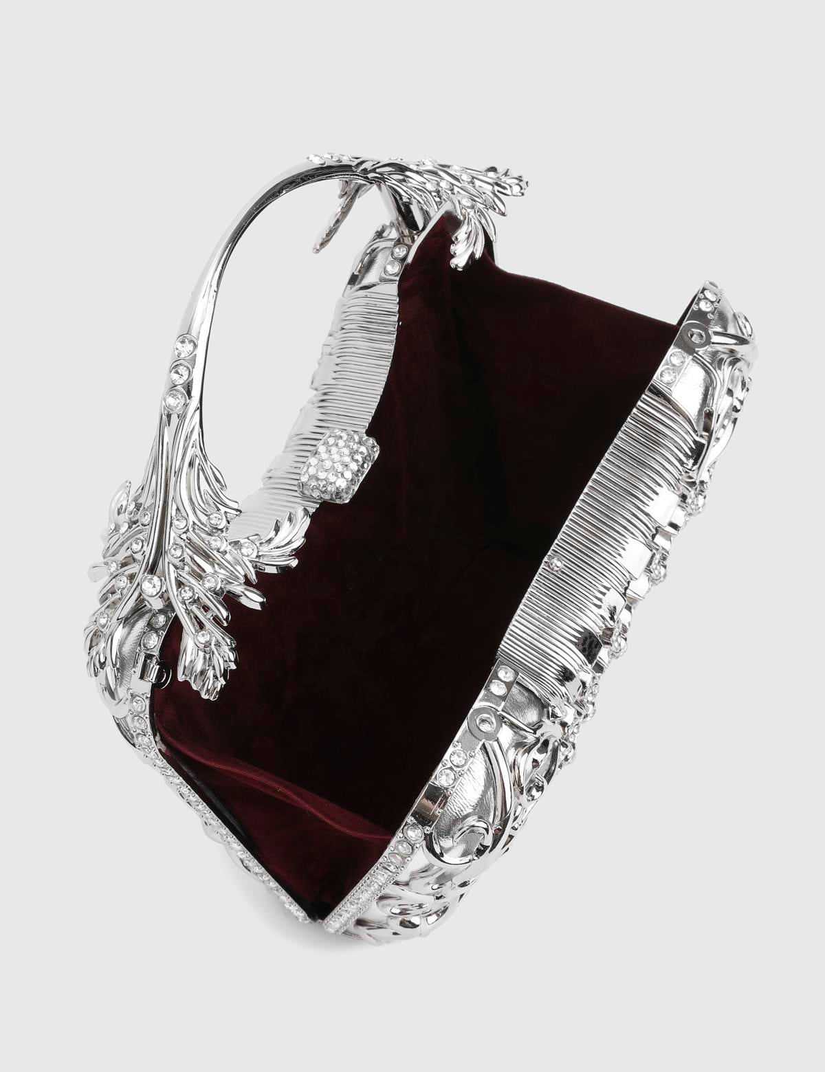 Brielle Silver Women's Handbag