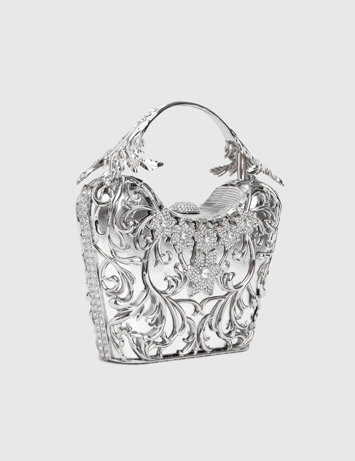 Brielle Silver Women's Handbag