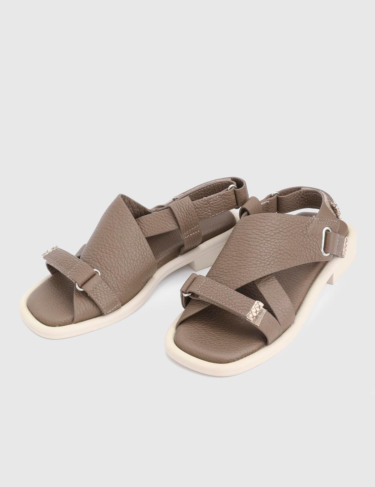 Carcee Mink Floater Leather Women's Sandal