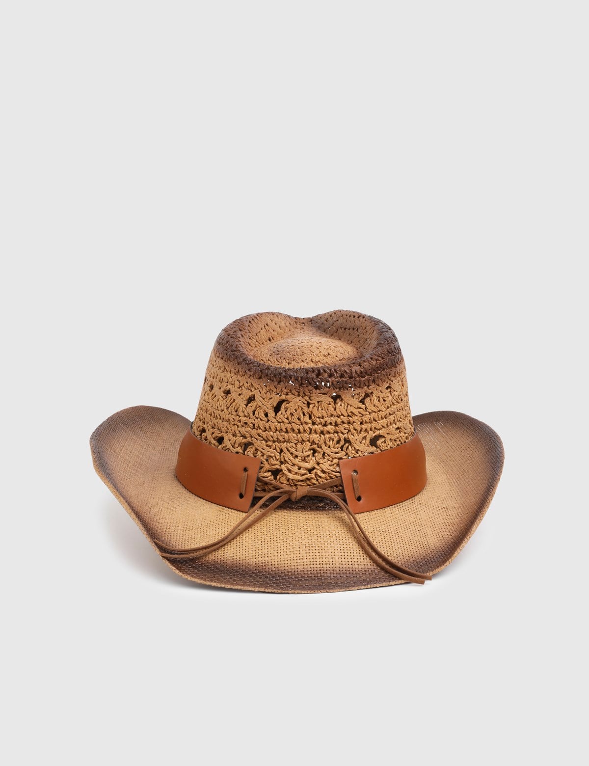 Cerelia Unisex Kovboy Şapka Bej