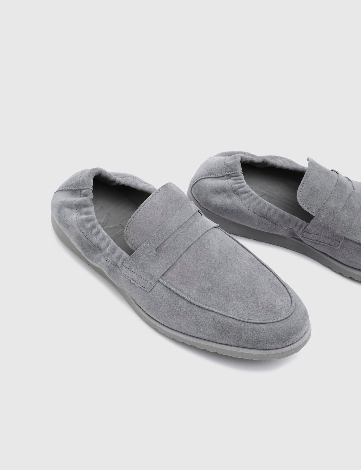 Cillian Blue Suede Kidskin Leather Men's Loafer