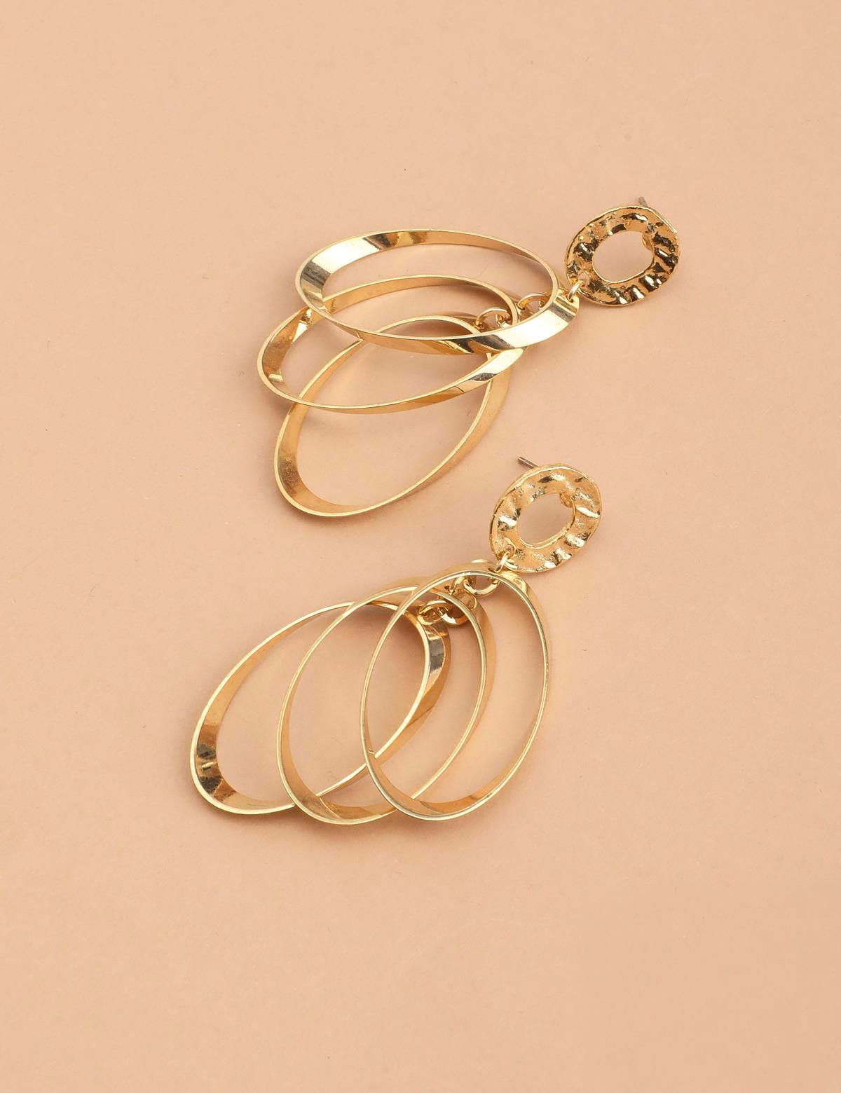 Clarie Gold Women's Earrings