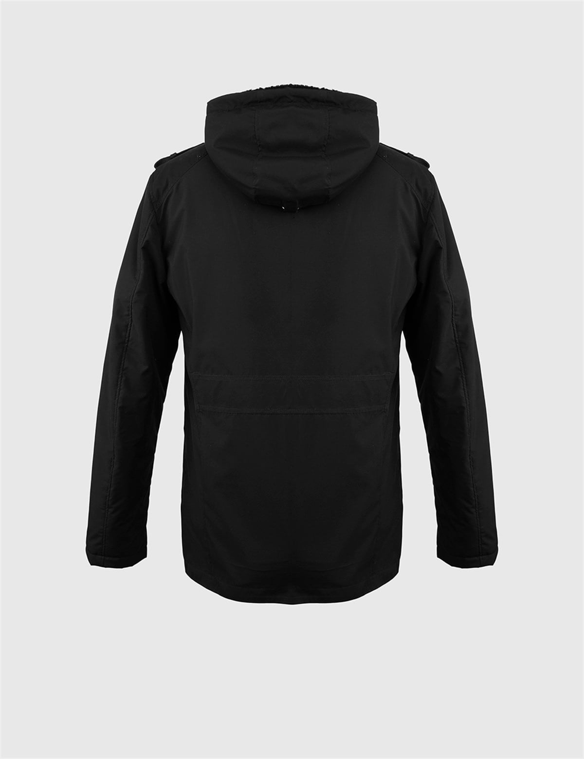 Cusco Black Men's Leather Bomber Jacket