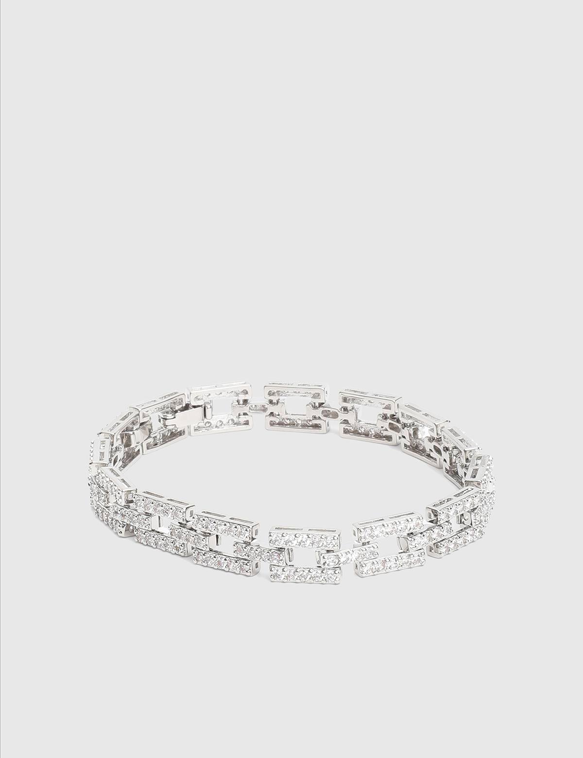 Dahlia Silver Women's Bracelet
