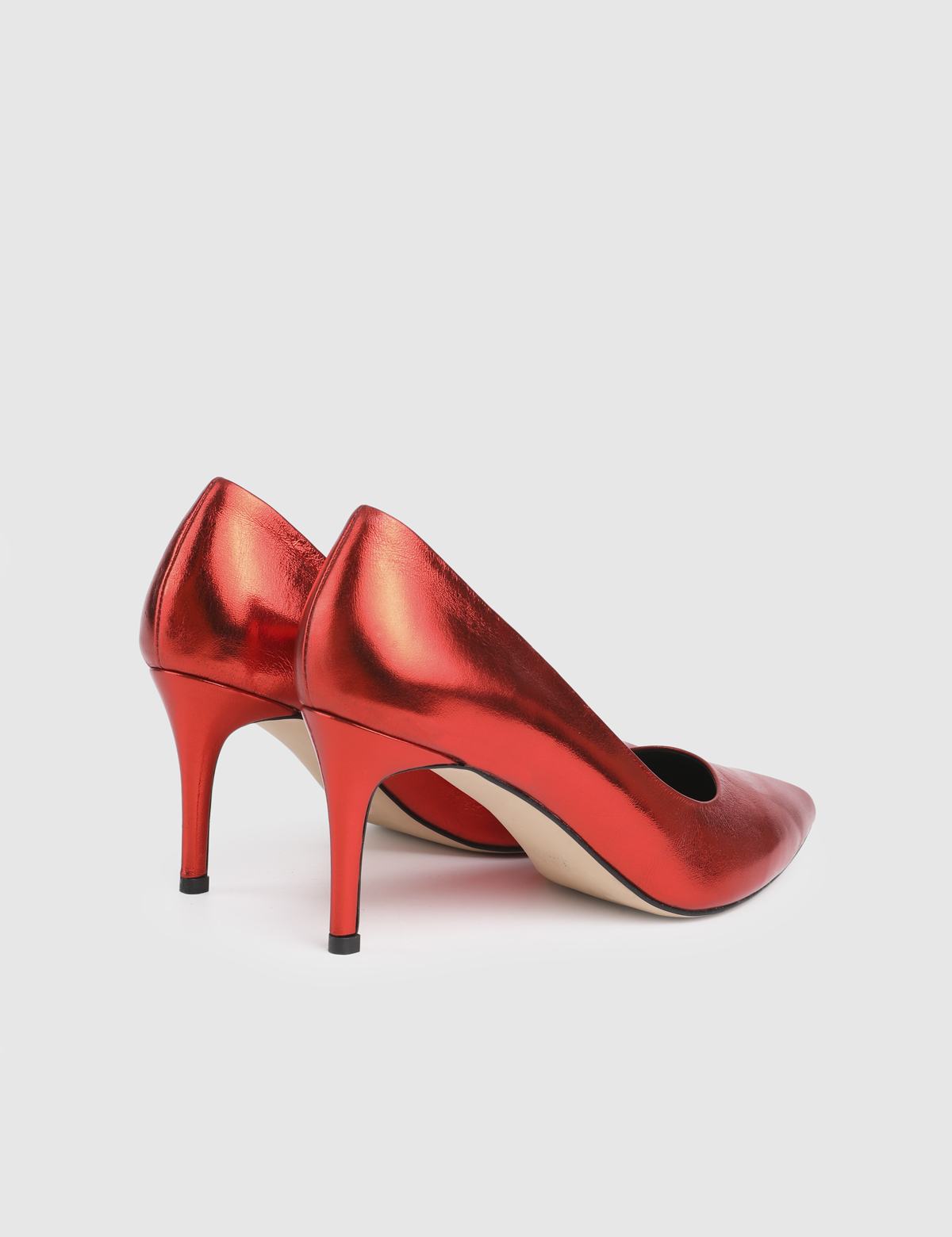 Dex Red Leather Women's Pump