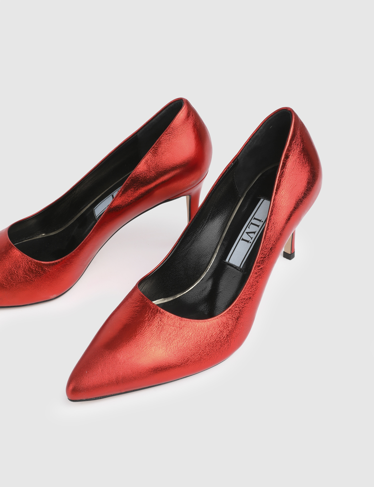 Dex Red Leather Women's Pump
