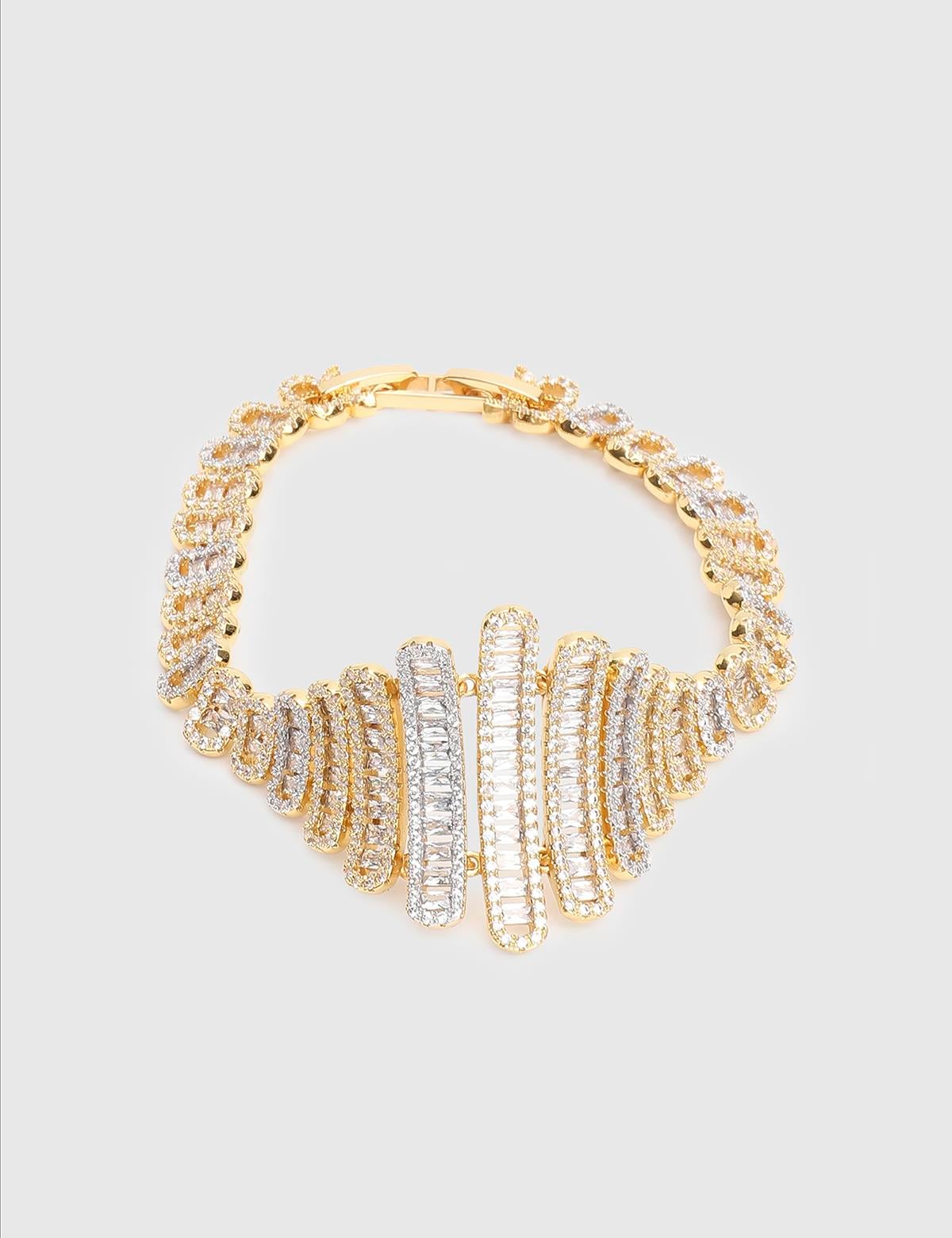 Dias Silver Women's Bracelet with Multicolor Stones