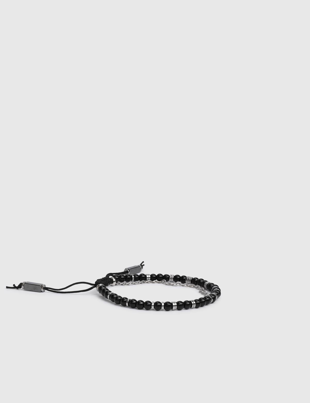 Douglas Black Men's Bracelet