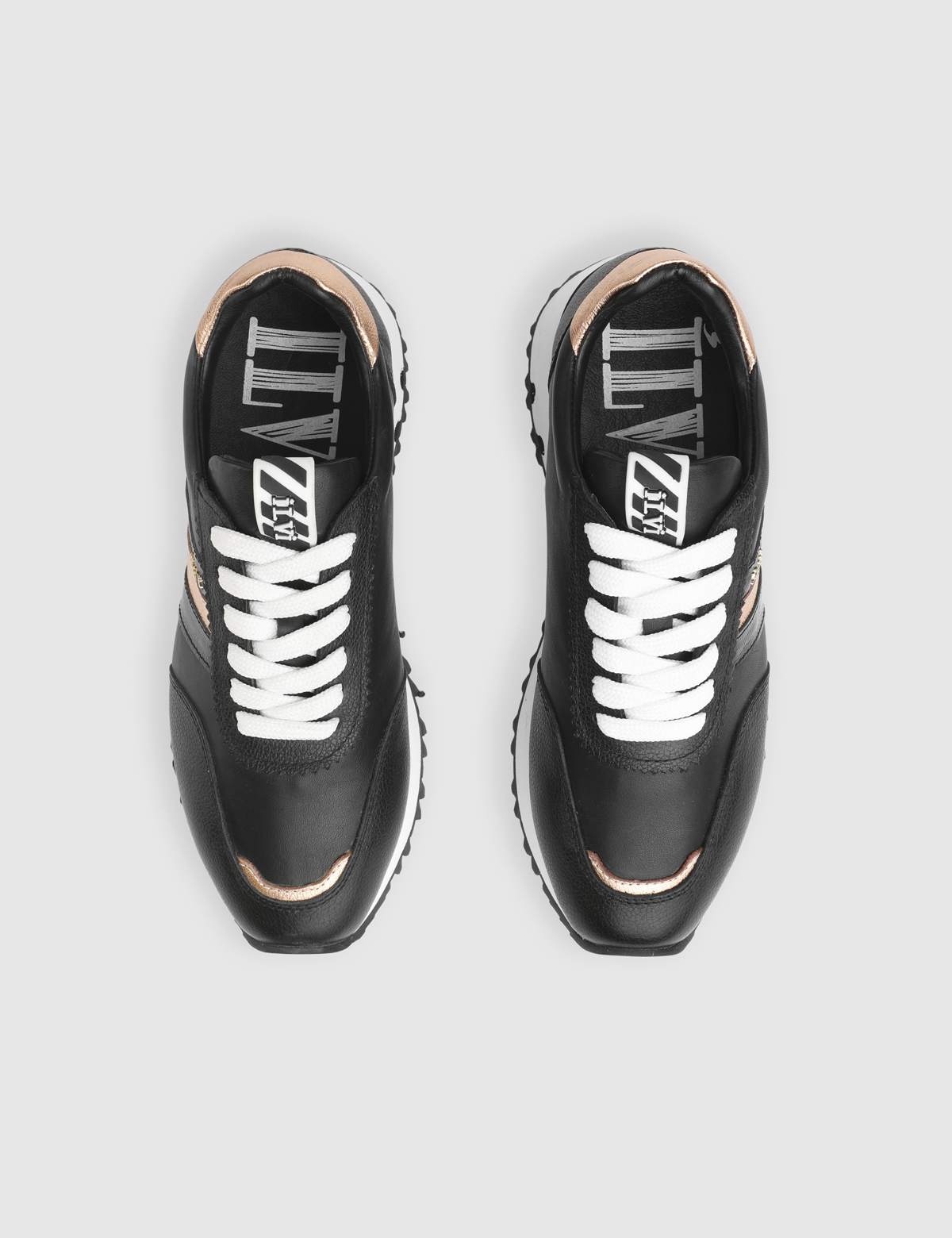 Drift Black Leather Women's Sneaker