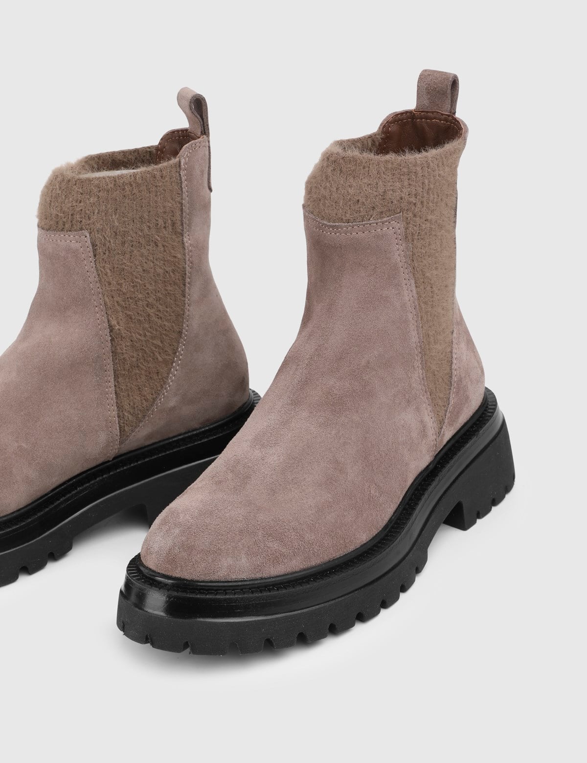 Ember Mink Suede Leather Women's Boot