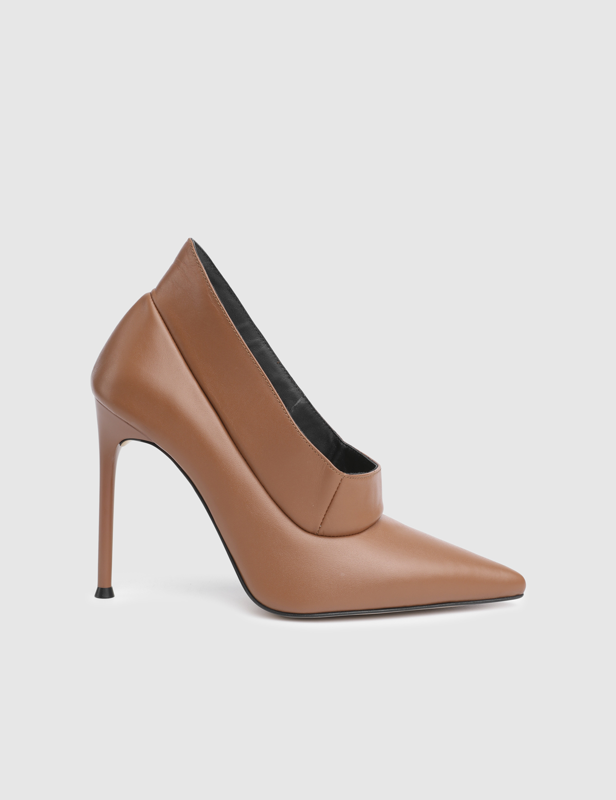Faye Saddle Brown Leather Women's Pump