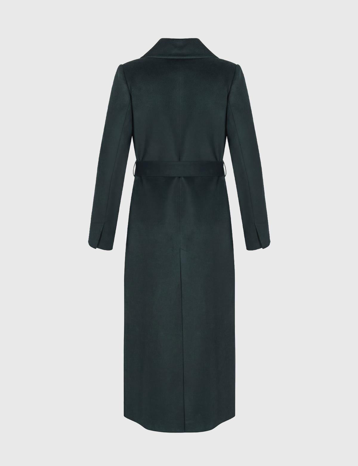 Gaia Green Women's Cashmere Coat