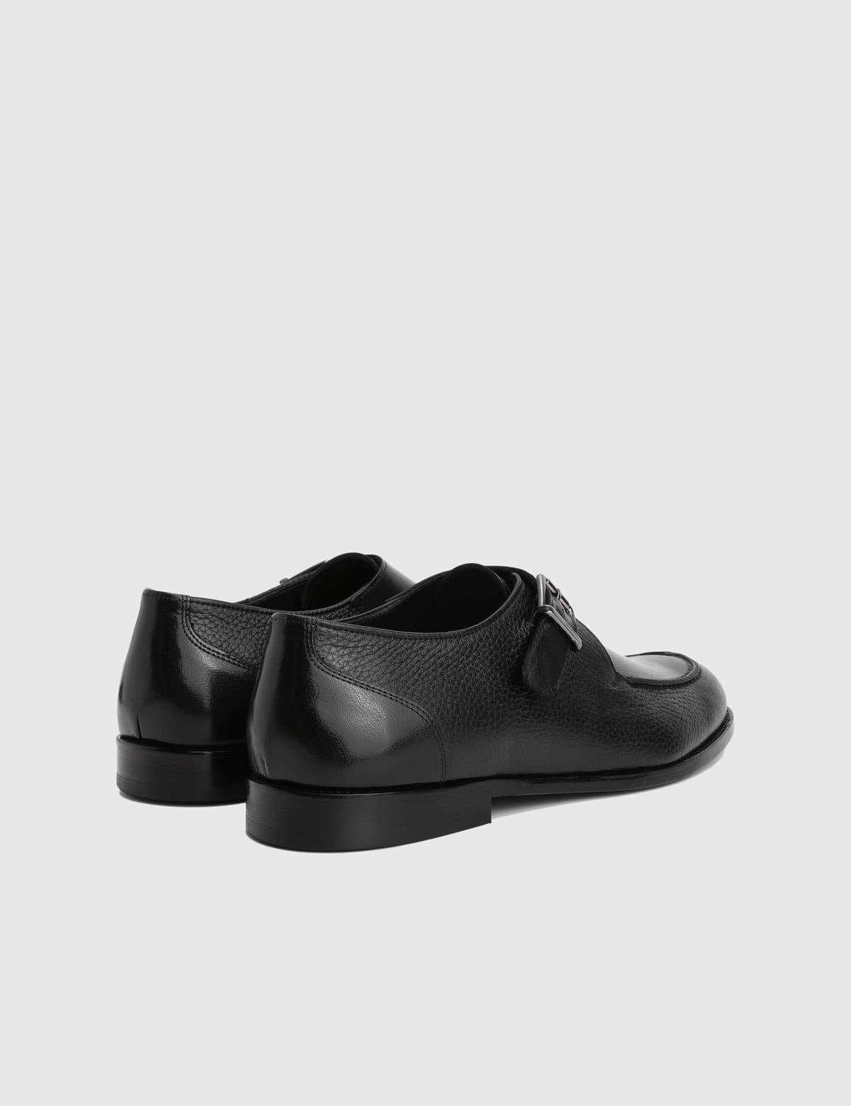 Groh Black GUTİ Buffalo Leather Men's Loafer