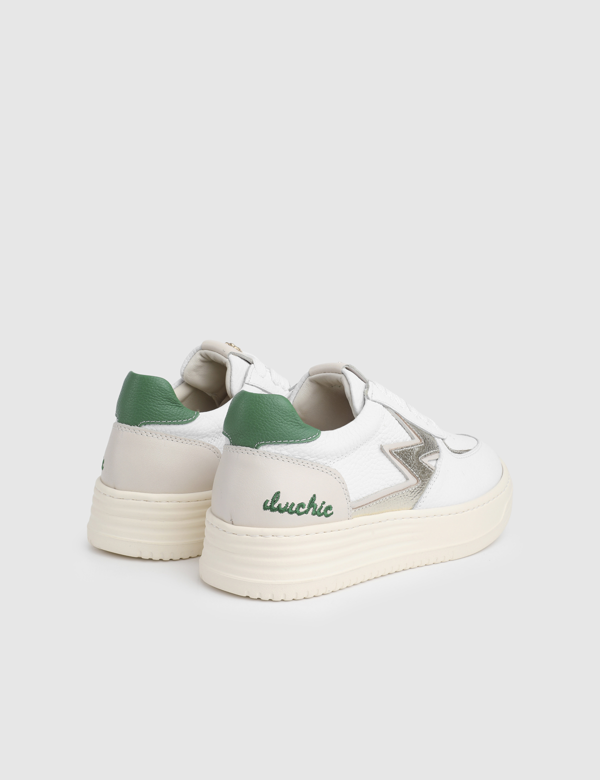Haze White Leather Women's Sneaker