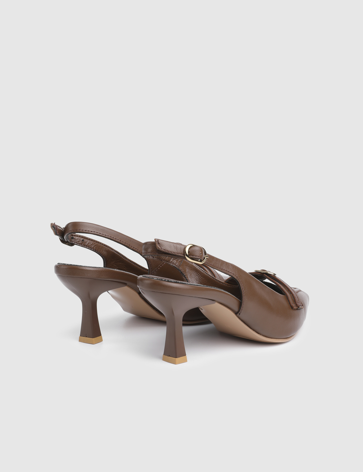 Horya Brown Leather Women's Sandal