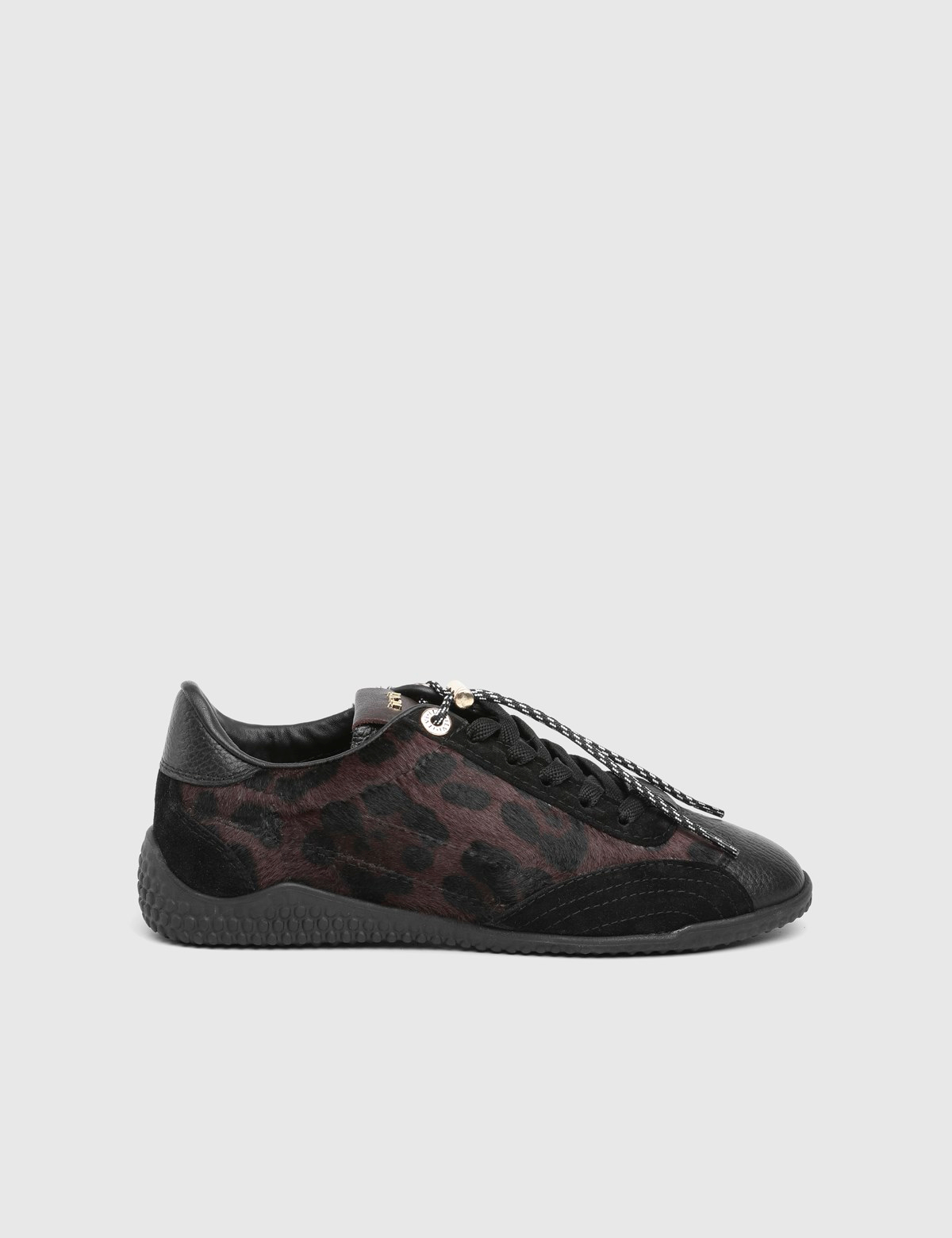 Ivette Kadın Hakiki Deri Siyah Sneaker