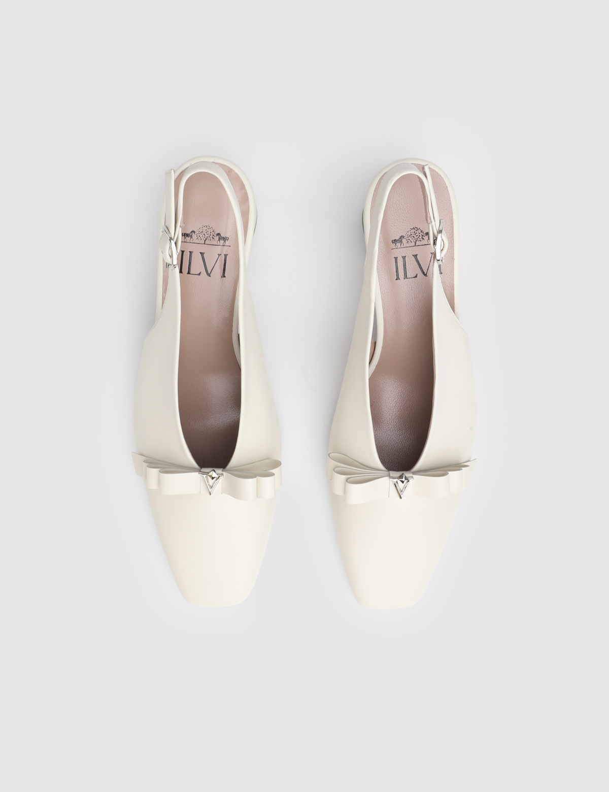 Janira Cream Leather Women's Heeled Sandal