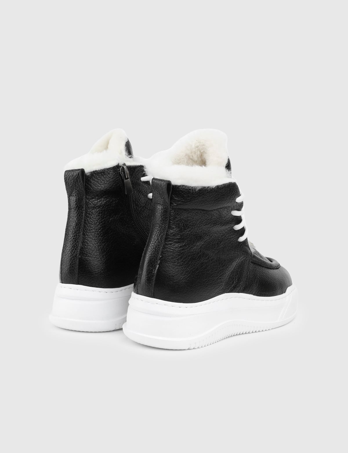Jasper Black Suede Leather Women's Boot