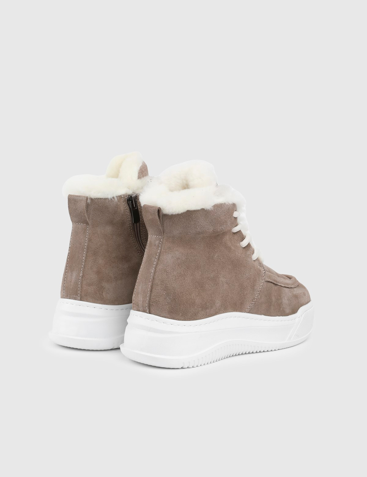 Jasper Mink Suede Leather Women's Boot