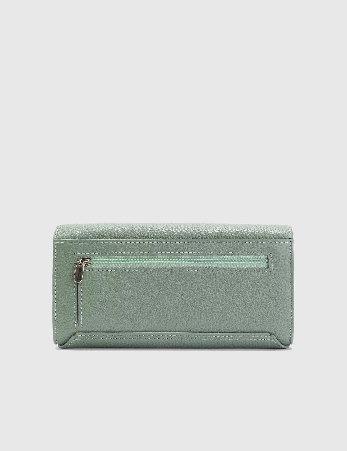 Jomsom Green Floater Leather Women's Wallet