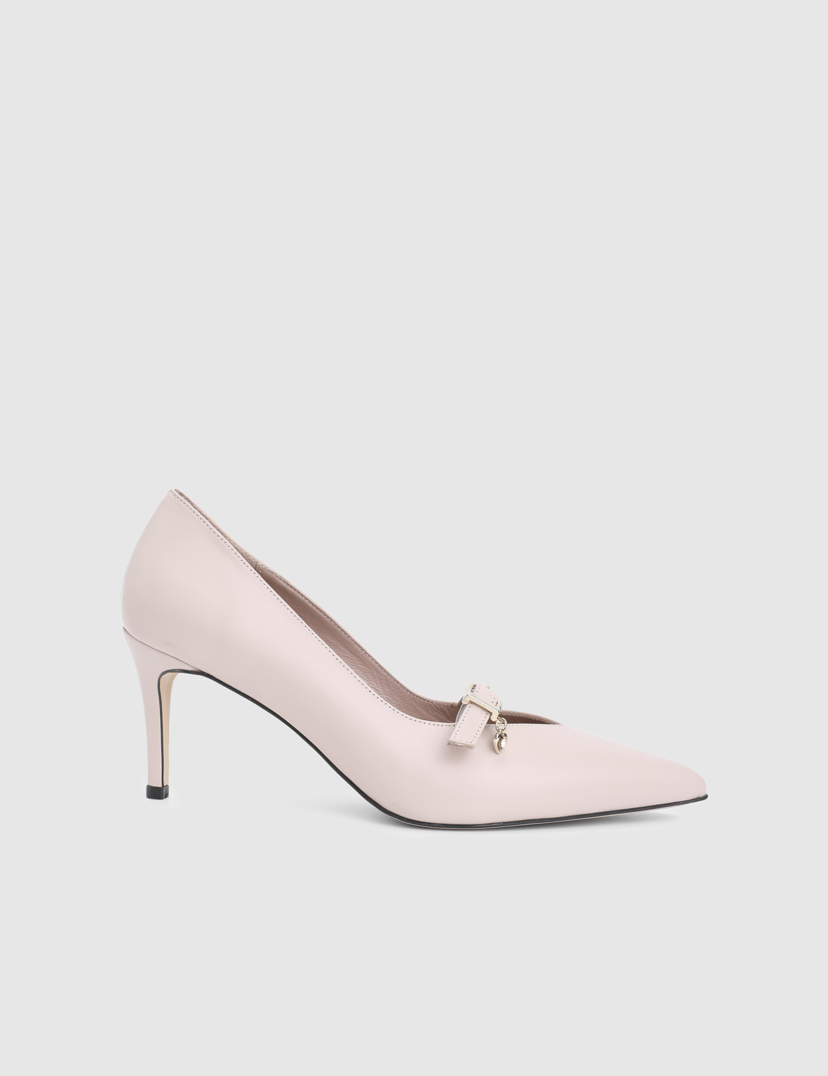 Jorine Powder Pink Leather Women's Pump