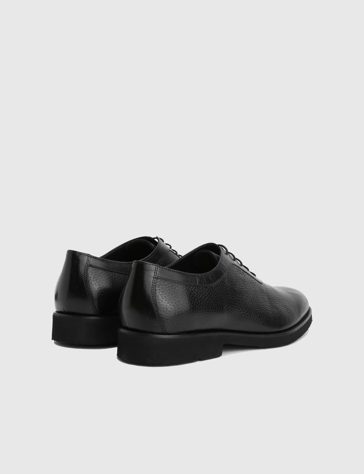 Jozy Black GUTİ Buffalo Leather Men's Oxford