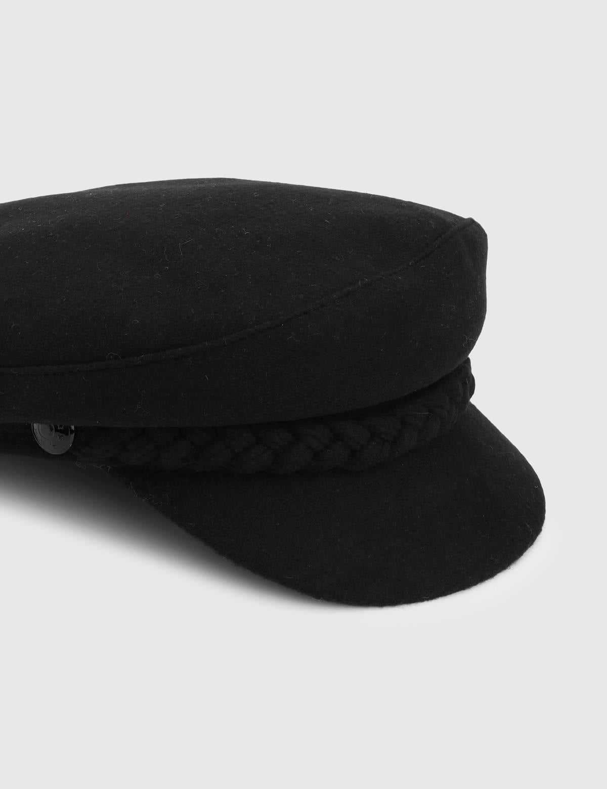 Karee Black Women's Fabric Cap
