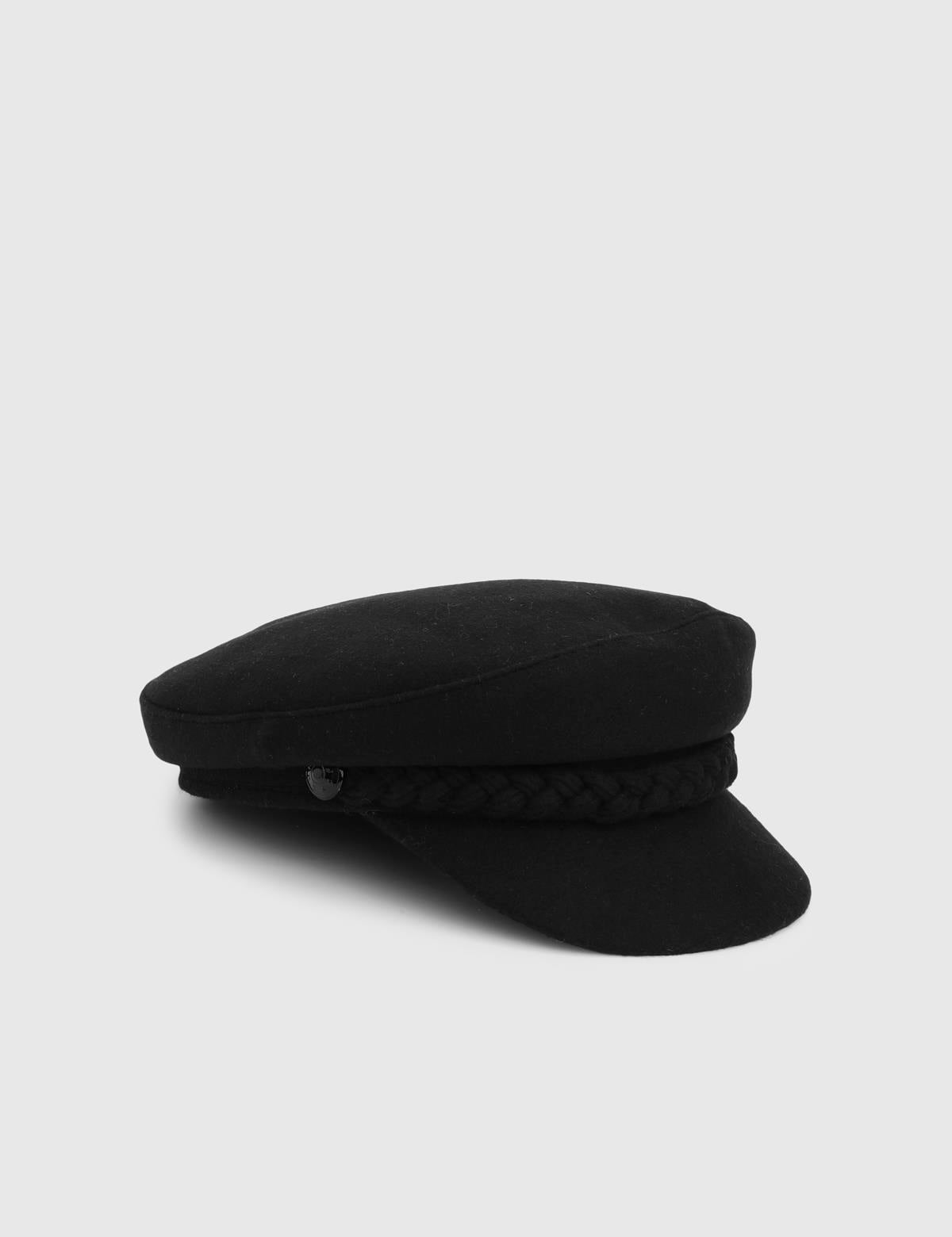 Karee Black Women's Fabric Cap