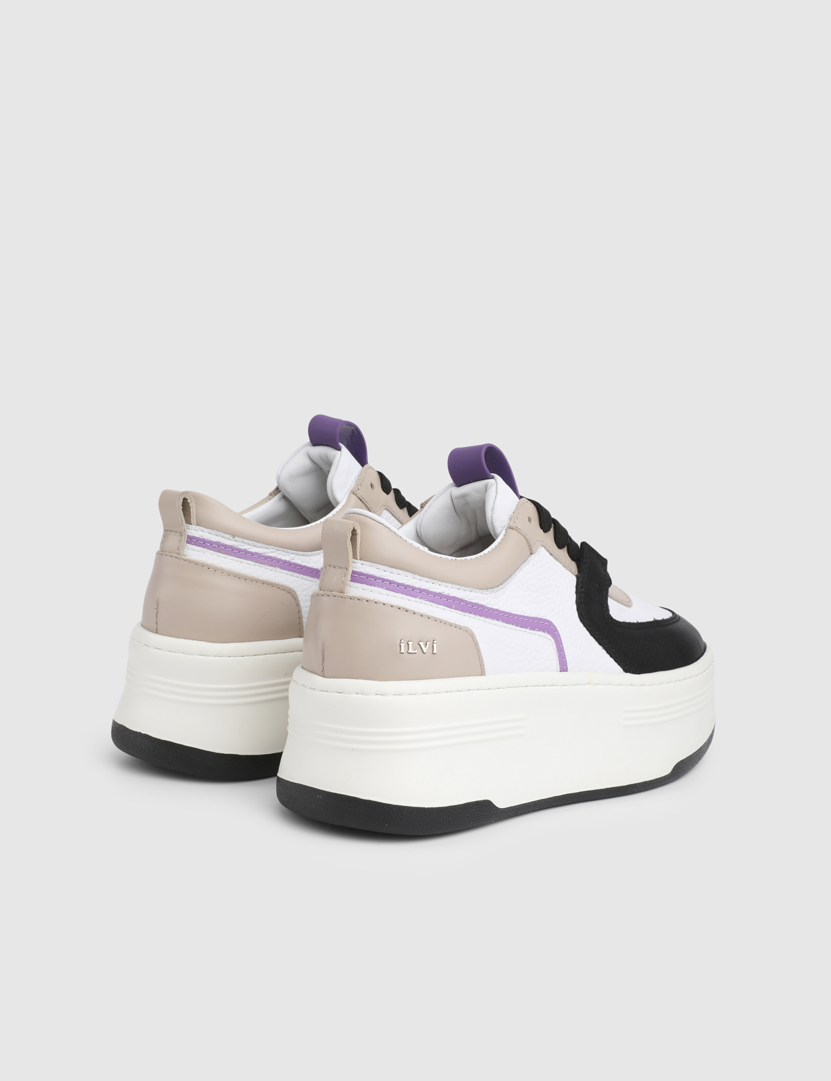 Kato Beige Leather Women's Sneaker