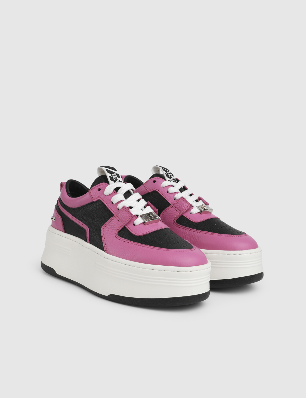 Kato Fuchsia Leather Women's Sneaker