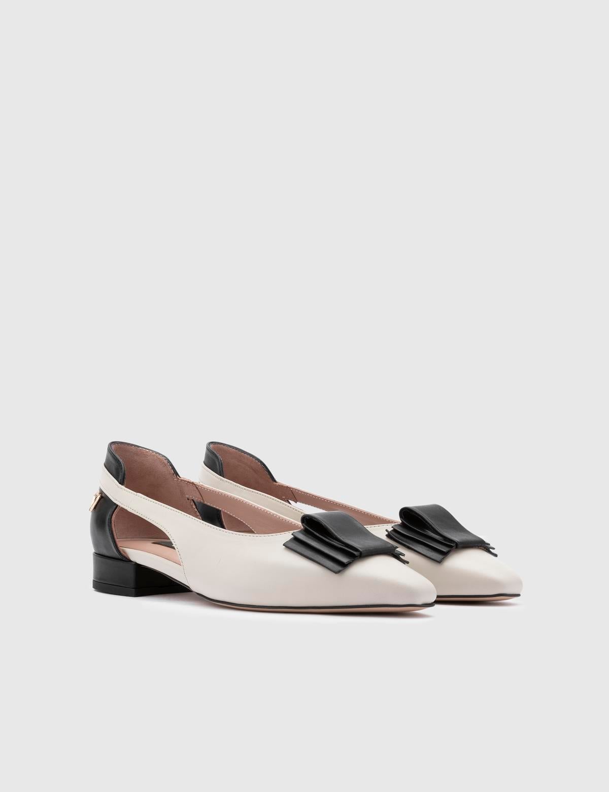 Katyin Beige Leather Women's Sandal
