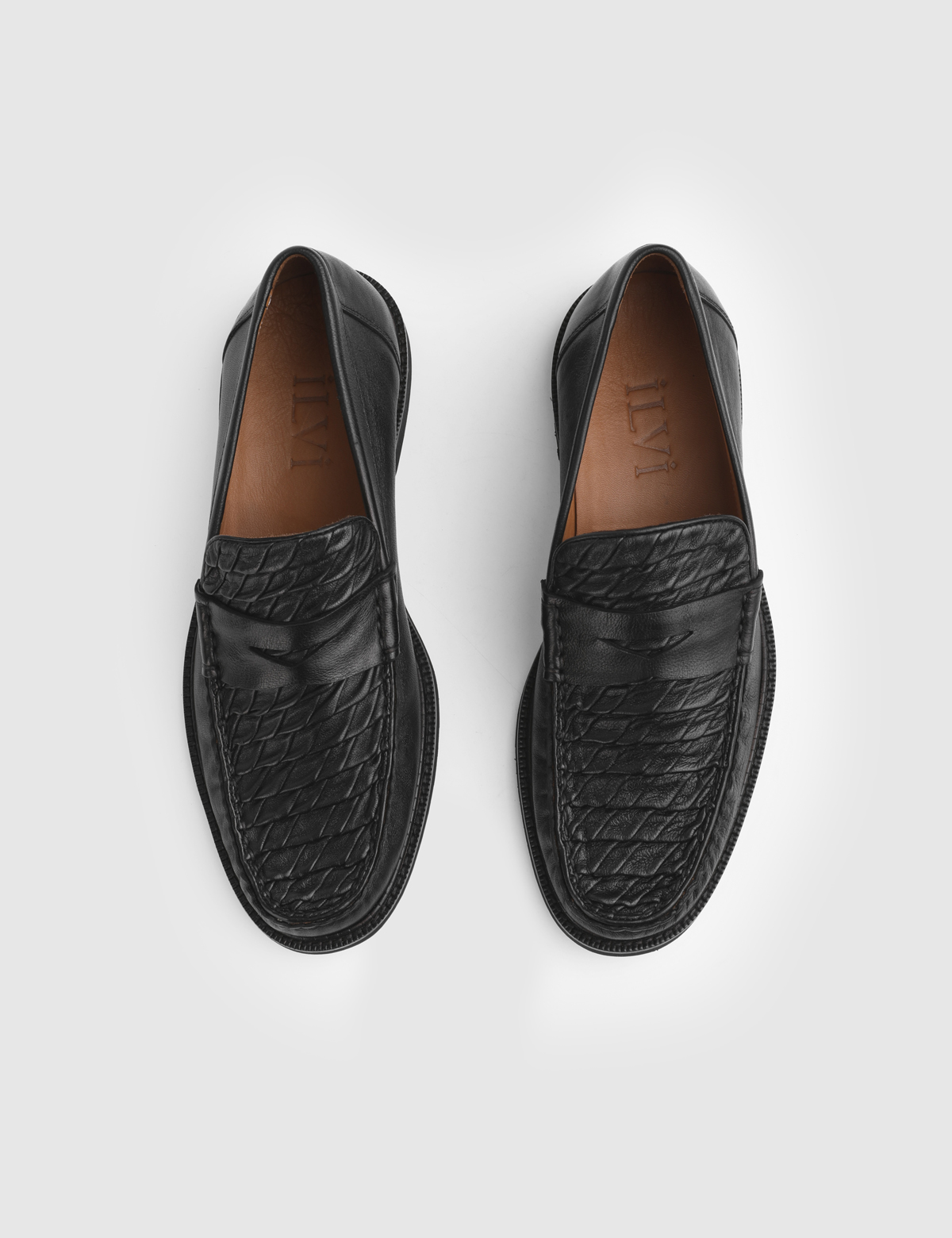 Lark Black Buffalo Leather Men's Classic Shoe
