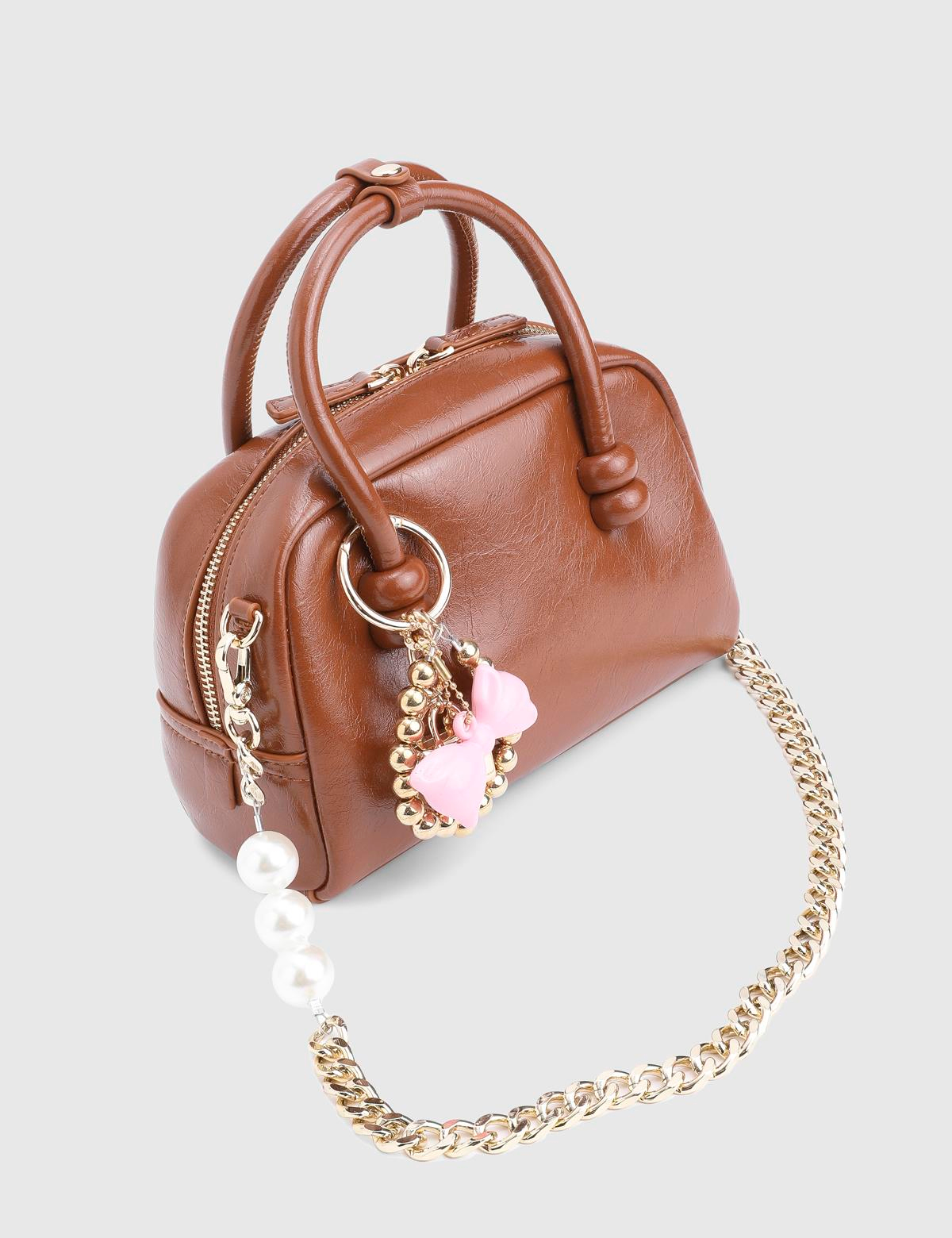 Lavia Saddle Brown Women's Handbag