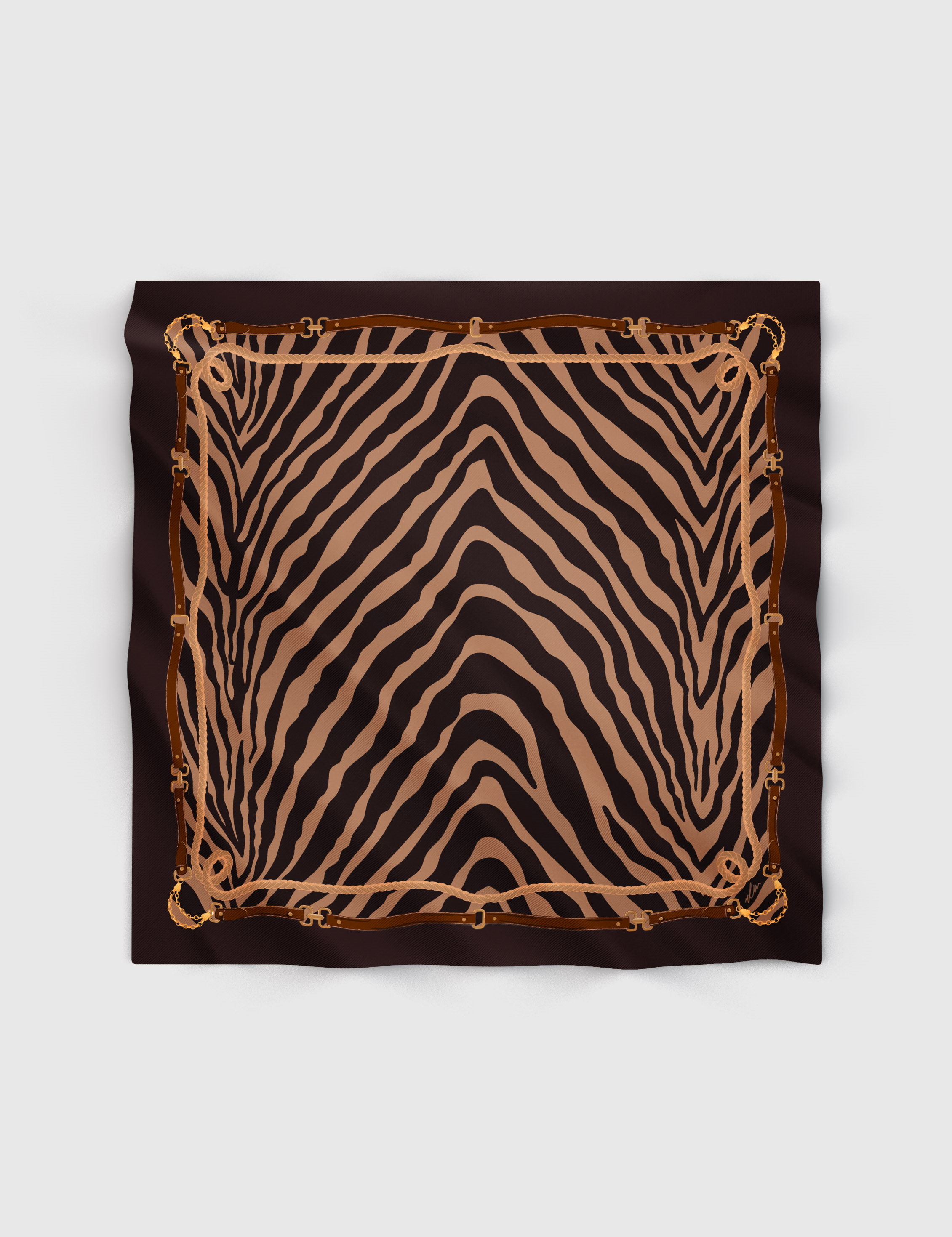 Layf Brown Women's Scarf