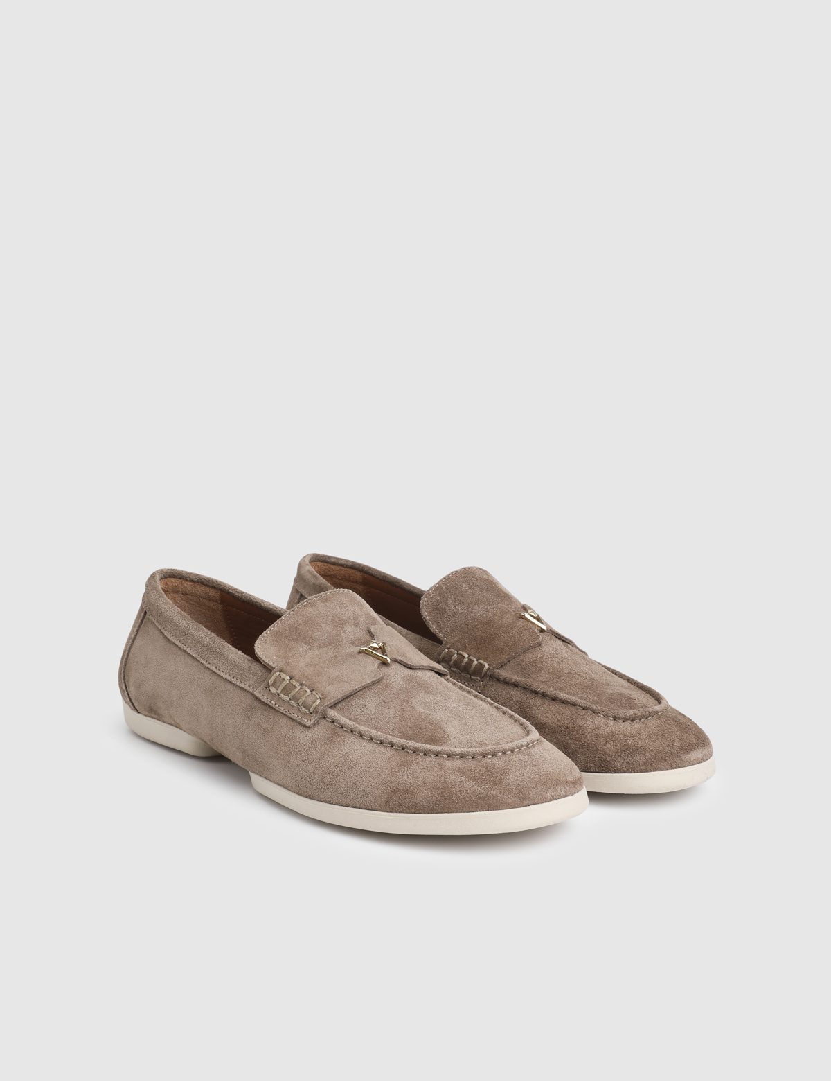 Lelya Mink Suede Leather Women's Loafer