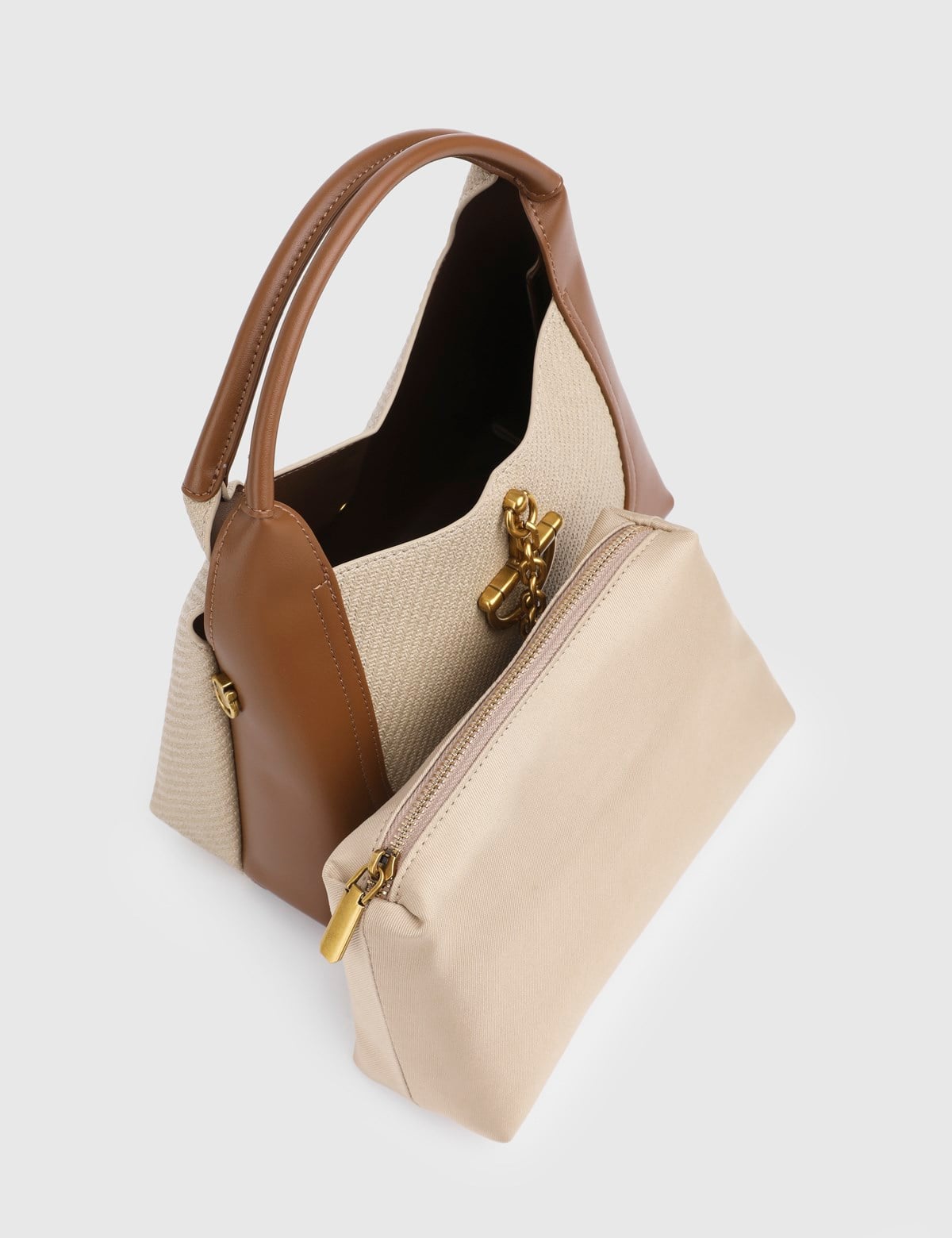 Liriel Beige Women's Handbag
