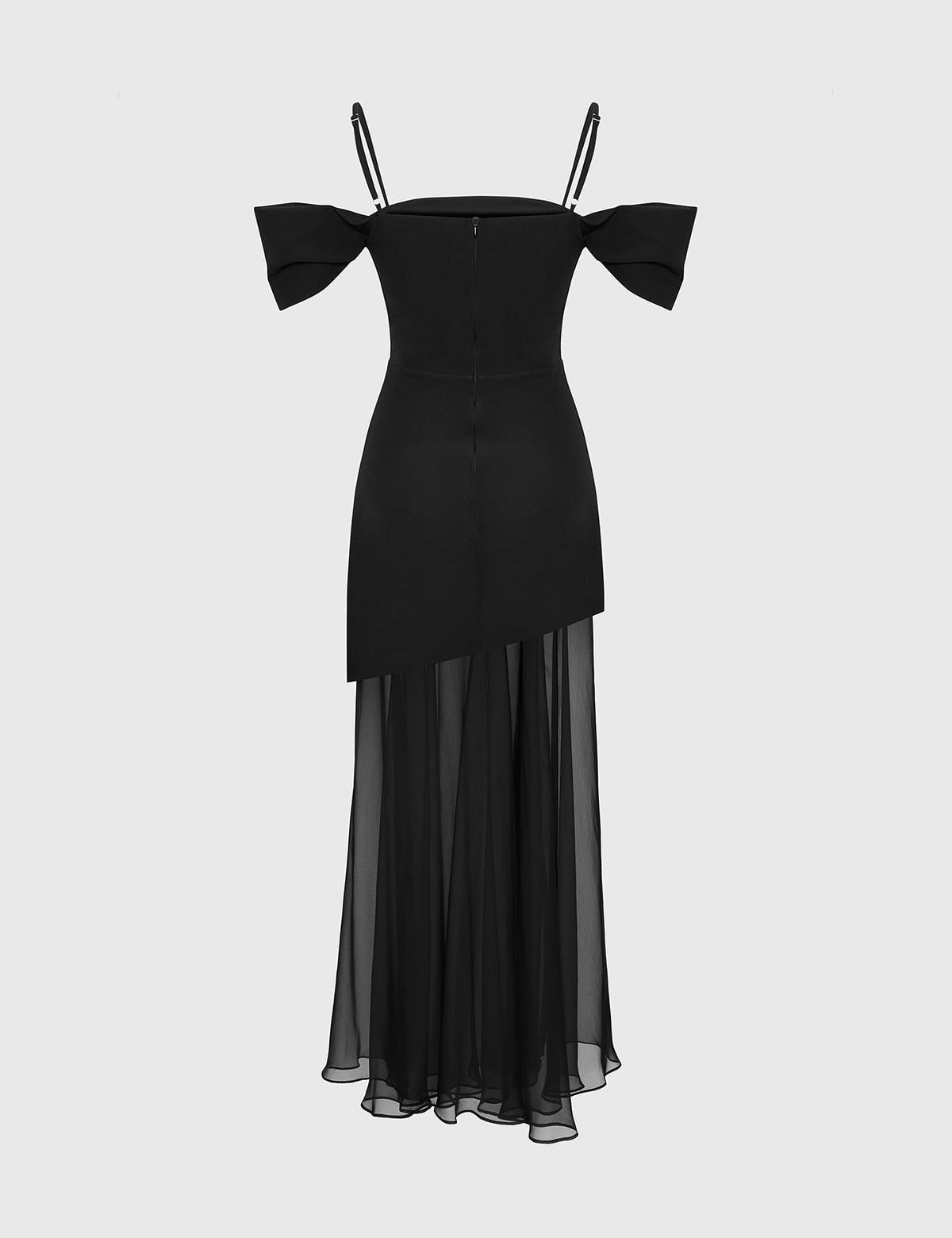 Lisse Black Women's Dress