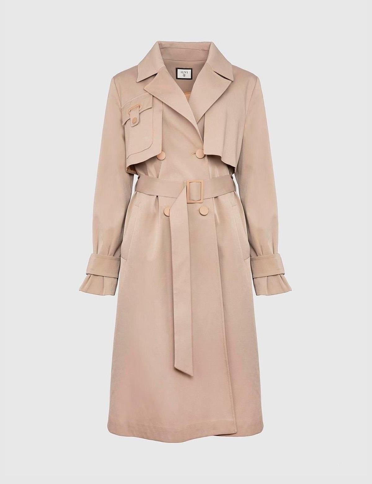 Lodi Camel Women's Trench Coat