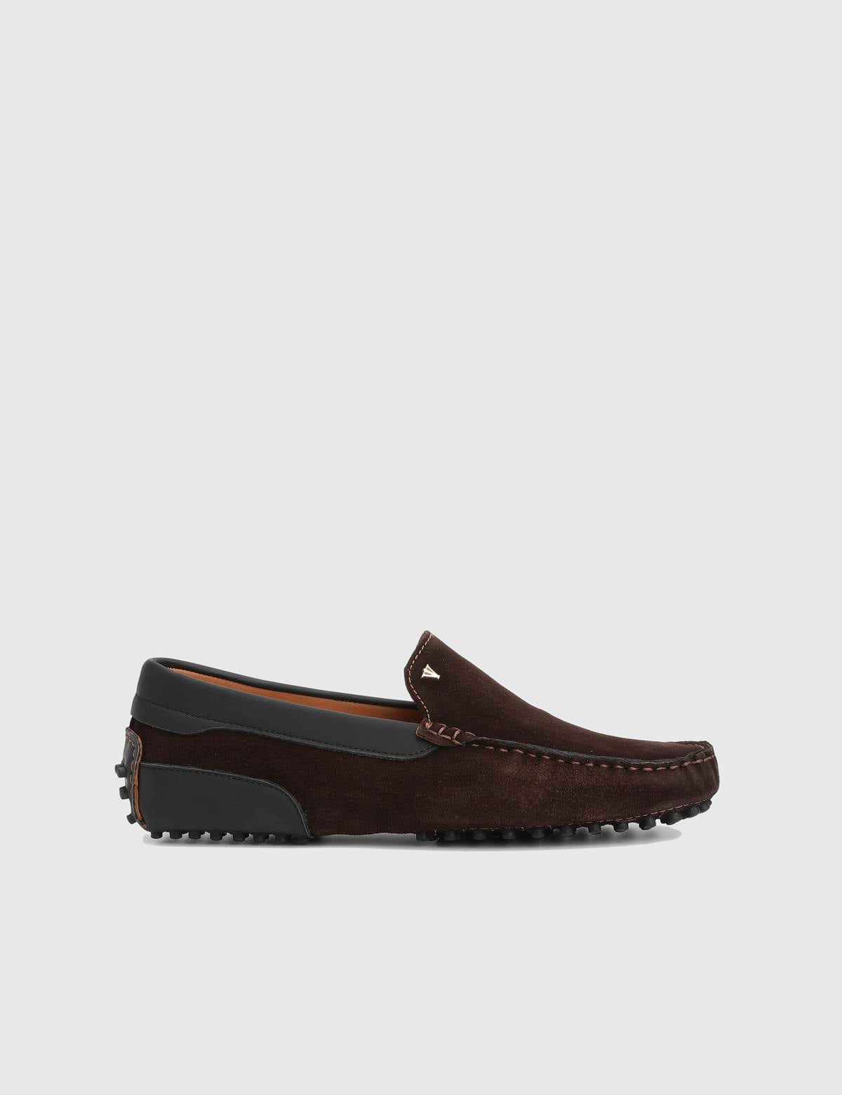 Mackay Brown Suede Leather Men's Loafer