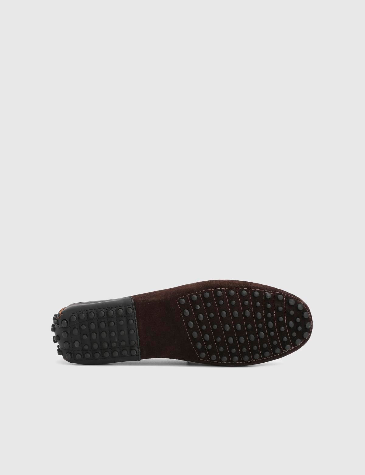 Mackay Brown Suede Leather Men's Loafer