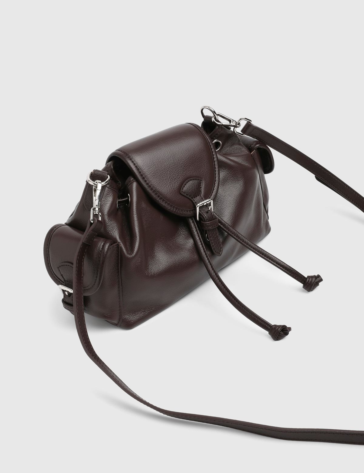 Marea Brown Leather Women's Shoulder Bag