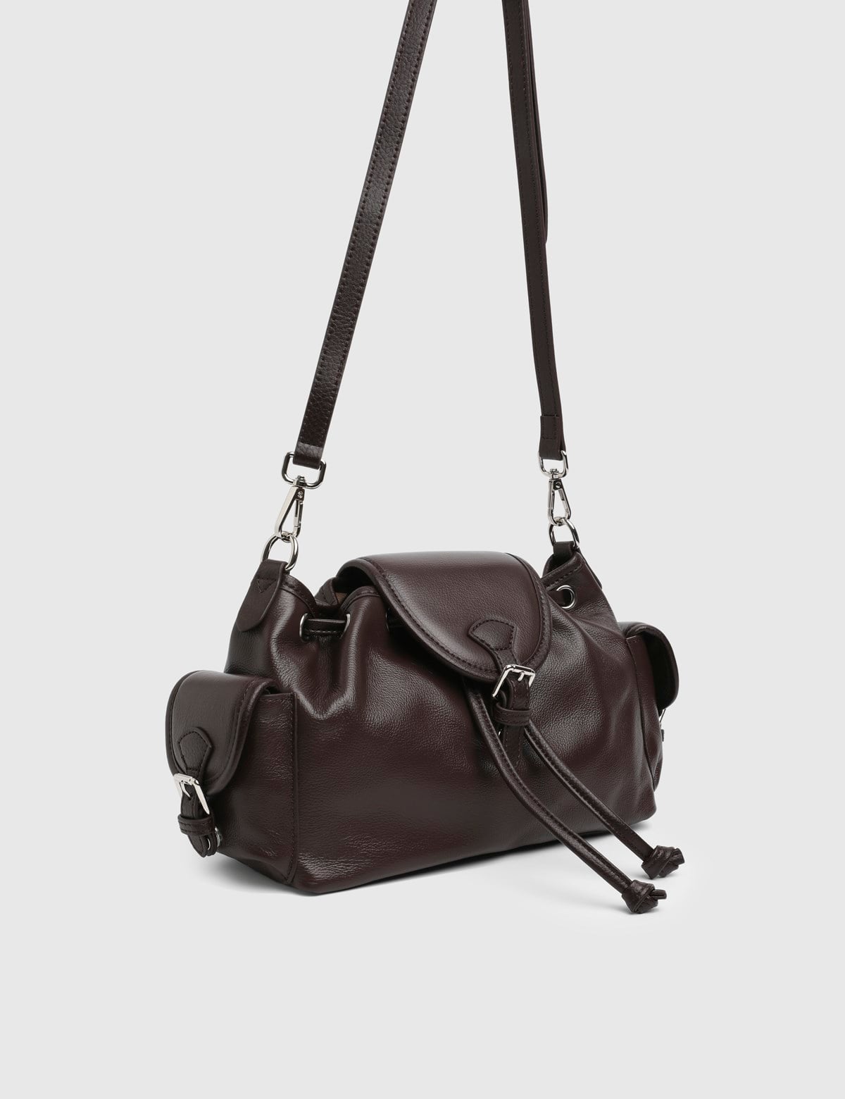 Marea Brown Leather Women's Shoulder Bag