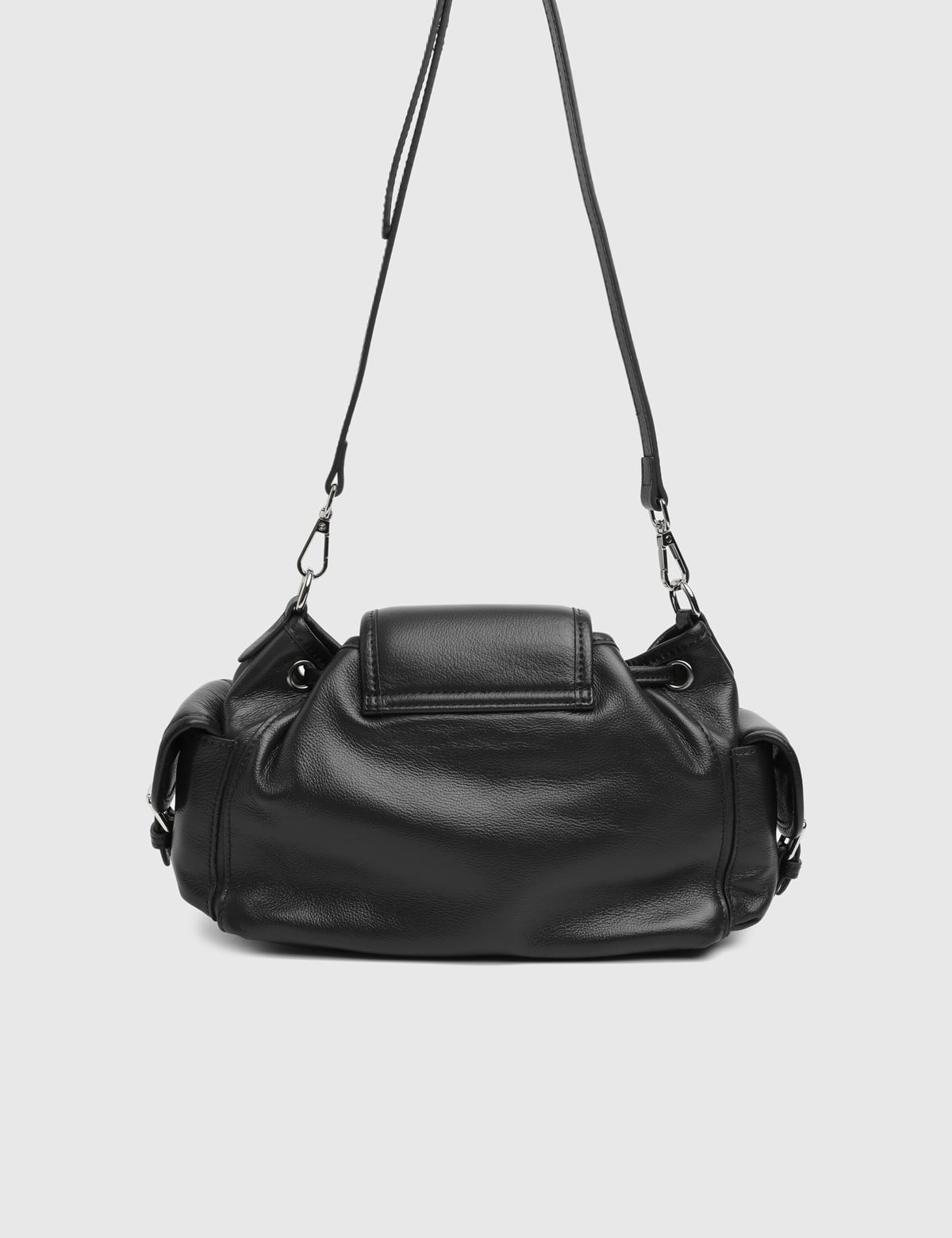Marea Black Leather Women's Shoulder Bag