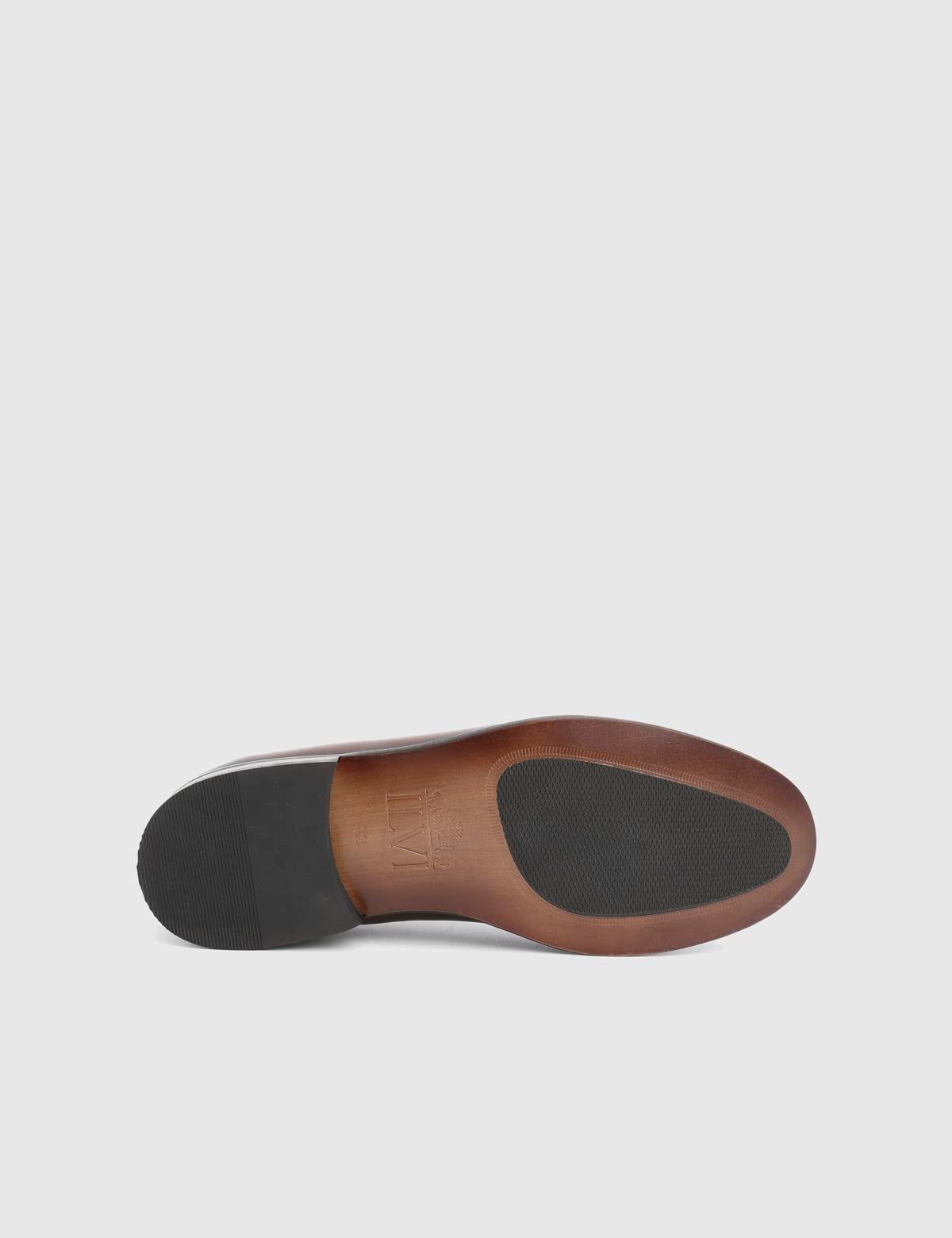Marston Saddle Brown Leather Men's Oxford