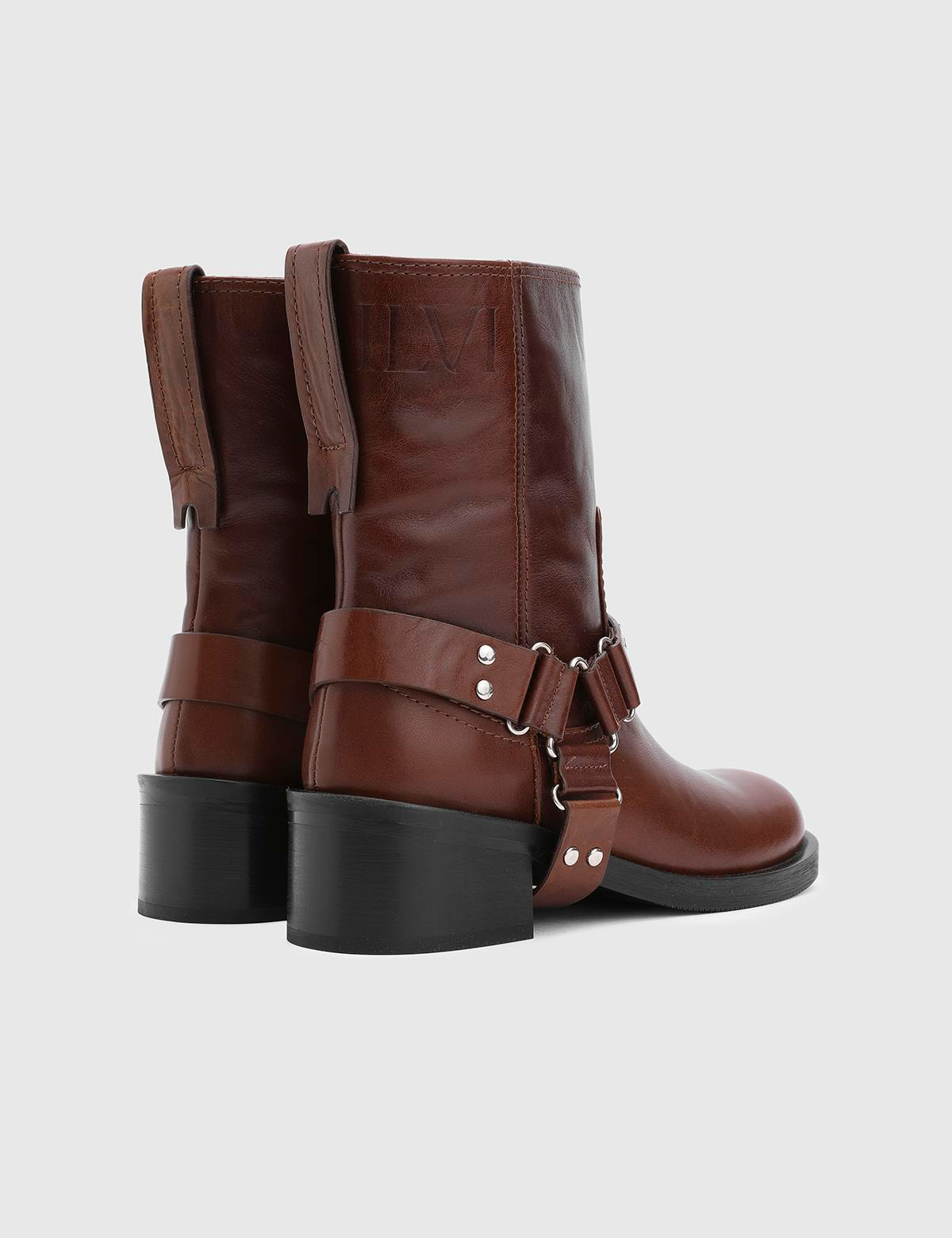 Matthew Brown Leather Women's Boot